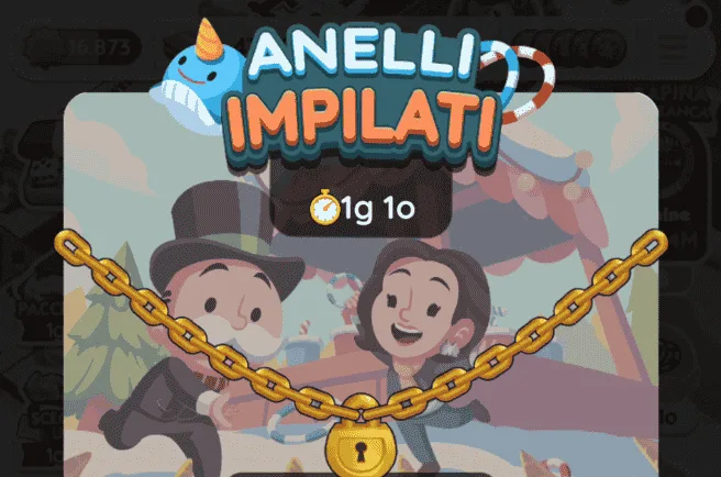 Evento Anelli Impilati Monopoly Go (Elenco dei Premi)